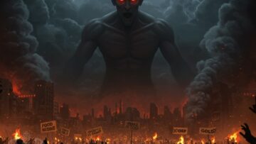 demon-watching-over-crowd-destruction