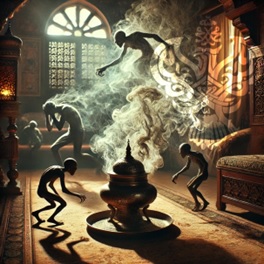 Demons choke on smell of esphand
