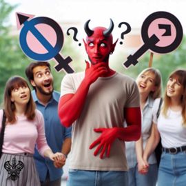 Devil ponders gender confusion
