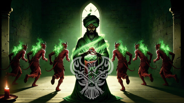 devils leaving man of light