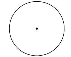 dot inside a circle