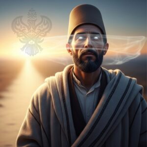 Man has eyes and ears, but unable to see or hear