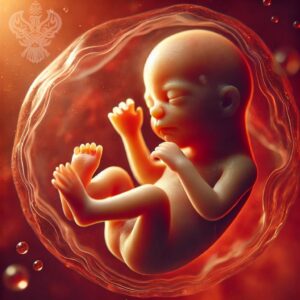 Fetus within womb