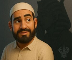 FIr'aun's shadow whispering to man
