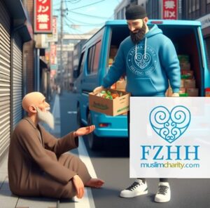 FZHH man giving food