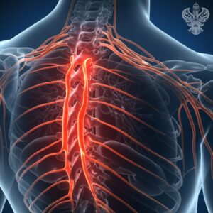 Glowing back pain