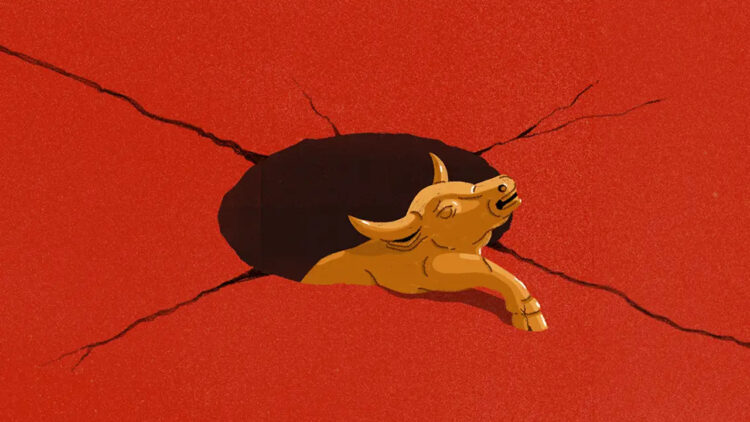 golden calf recession, golden bull financial crash