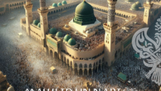 green-dome-madina-crowds-mawlid
