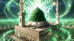 green-dome-madina-light-sparkles