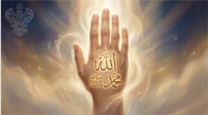 Bayah hand with Allah (AJ) and S Muhammad (s)