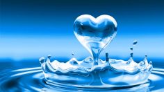 heart-waterdrop, angelic, energy, water