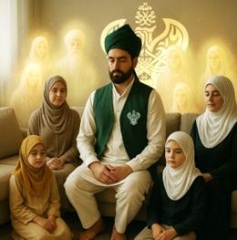 Heavenly beings behind sunnah family