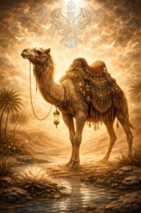Heavenly camel