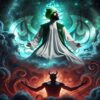 heavenly realm above satanic realm