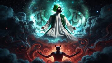 heavenly realm above satanic realm