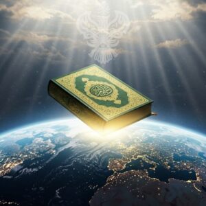 Holy Qur'an above Earth