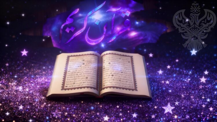 holy qur’an in stars_AI