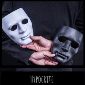 hypocrite-masks-behind-back