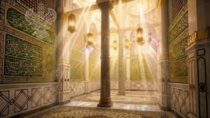 Inside Holy Ka'bah