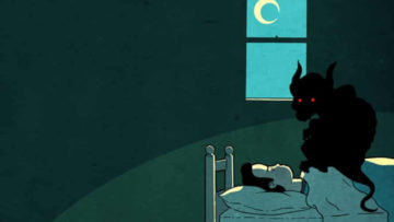 jinn over sleeping person, demon, negative energy, sleep protection,