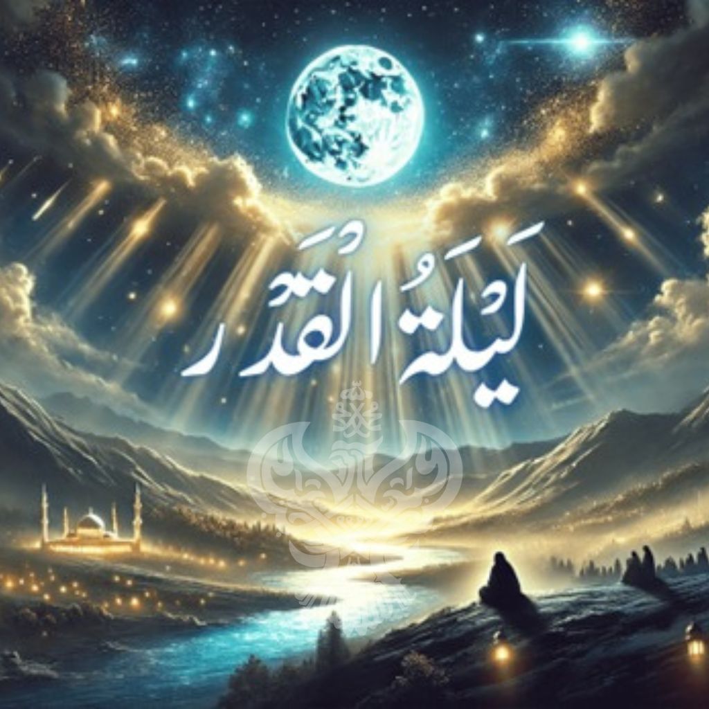 Laylatul Qadr moon shining down