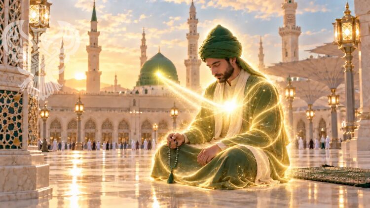 light from madina into heart