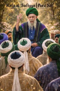 Mawlana Shaykh Nazim (Q) speaking to crowd