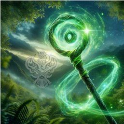 Enlightened majestic cane