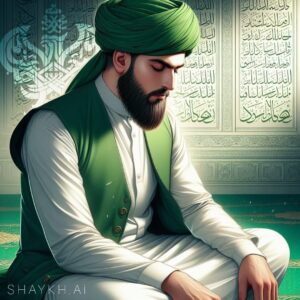sufi student in muraqabah