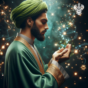 Man making dua