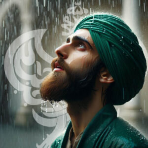 man-looking-up-pouring-rain