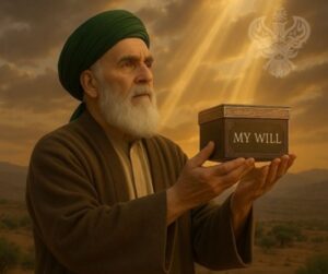 Man offering his will