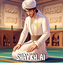 Man praying, meditating, contemplating in mosque