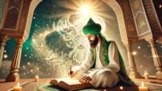 man-writing-book