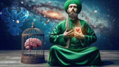 meditating tafakkur with heart