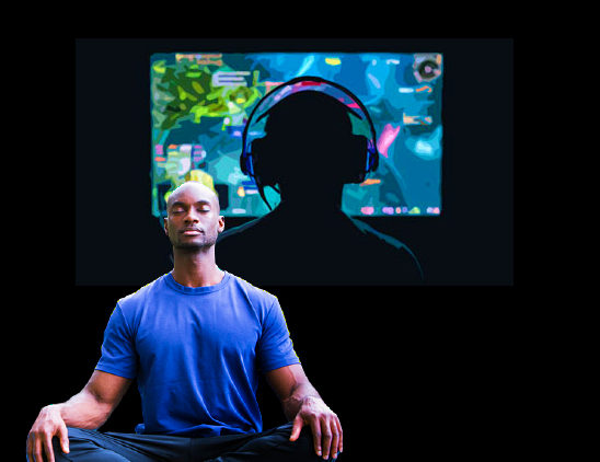 meditation instead of video game