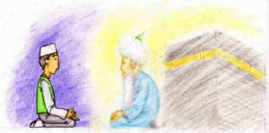 meditation with shaykh, muraqabah, nazar, mureed, shaykh, rabita