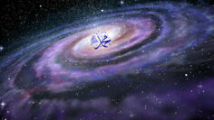 muhammad rasulullah glaxy sky center of creation
