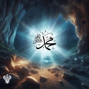Muhammadan light emitting in a cave