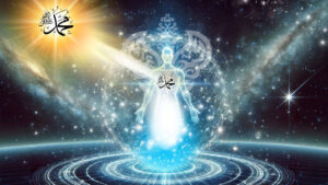 Light moving from Muhammadan Sun to the Heart of a soul