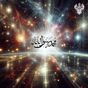 Muhammadun RasulAllah (s) with glowing lights