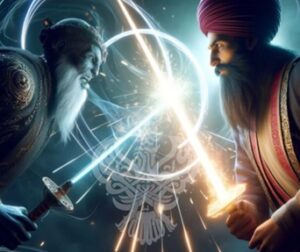 Murid battling evil presence