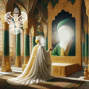 Nabi Musa (as) sees Sayyidina Khidr (as) in the mirror