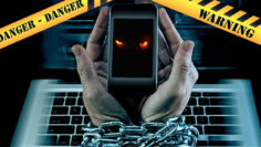 online addiction demons possession danger internet