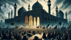 people-mourning-imam-hussain-karbala