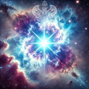Shining pistol star