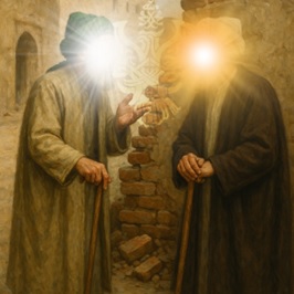 S. Khidr (as) and S. Musa (as) talking