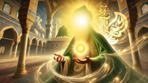Sayyidina Muhammad (s) doing dua