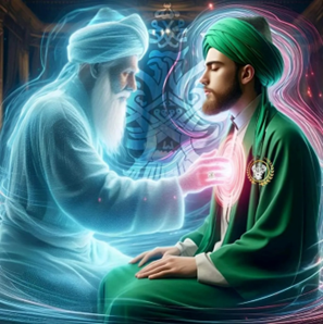 Shaykh connects with student's heart