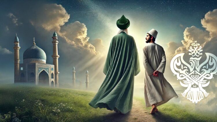 shaykh mureed walking